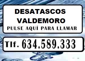 Desatascos Valdemoro Urgentes
